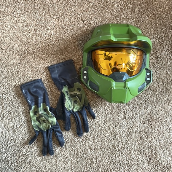 HALO INFINITE Master Chief deluxe kids costume size large 10/12 - Picture 12 of 13